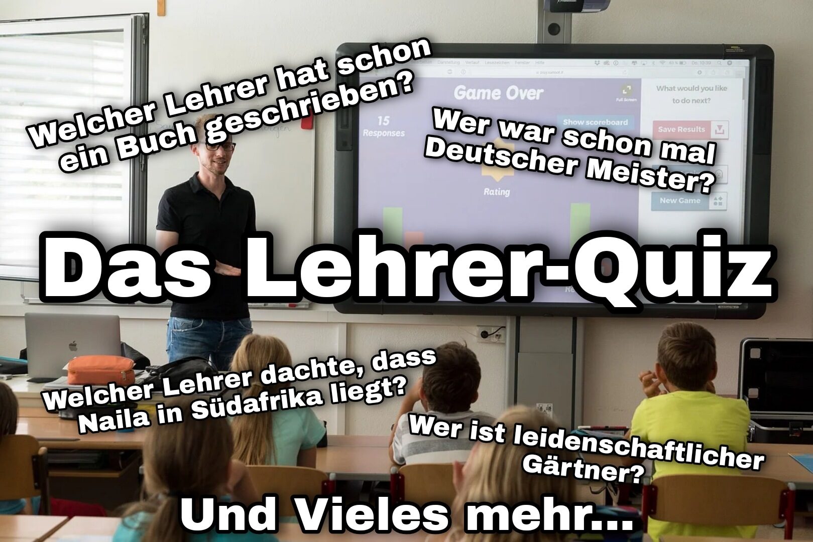 Read more about the article Wie gut kennt ihr unsere Lehrer? – Das Quiz (Teil 1)