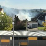 Feuer gegenüber der Schule – Was war da los?